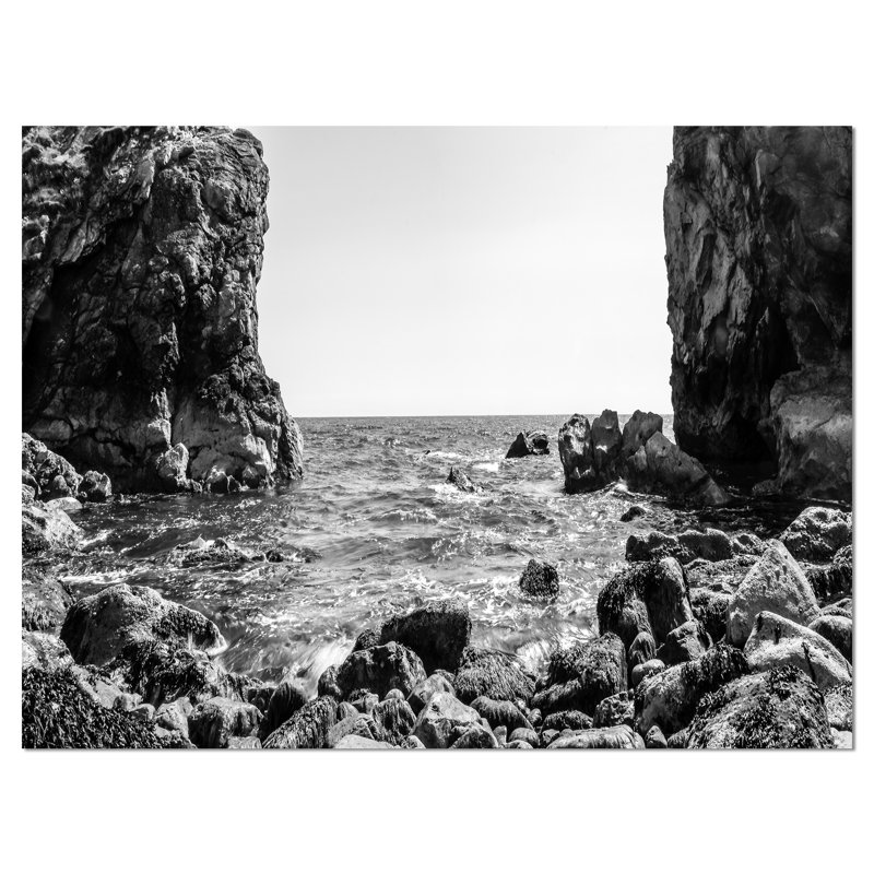 « ivoire touche sauvage bretagne france », reproduction de photo sur toile tendue, H 8 po x l 12 po x P 1 po