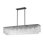 Lustre rectangulaire pour îlot de cuisine 7 lumières Noorulain