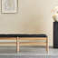 Banc rembourré en cuir de vache-100151379