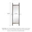 Miroir pleine grandeur moderne en acier inoxydable-118571269