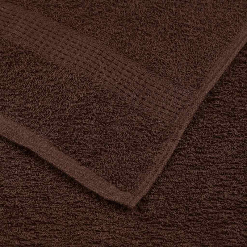 Resheda 100% Cotton Bath Towel, Brown