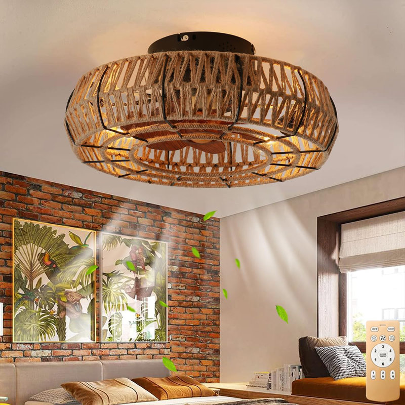 Cage-Type Ceiling Fan
