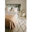Chevron Handmade Tufted Cotton Area Rug in Beige-79097486