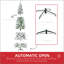 Arbre de Noël artificiel enneigé 9 pi avec branches réalistes et 1159 pointes