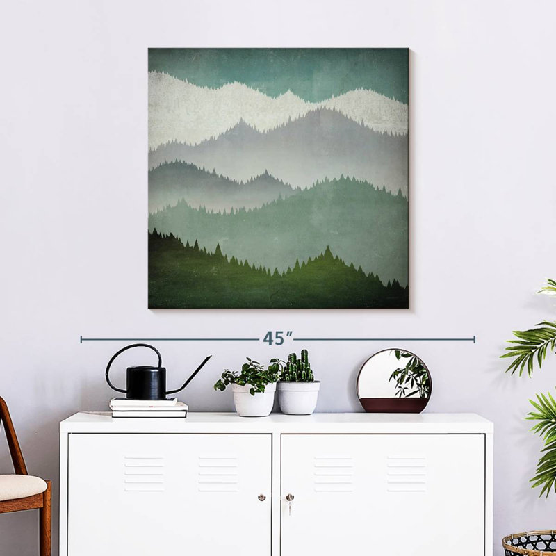 Avery Forest's First Snow, 30" H x 30" W