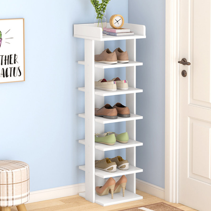 7-Tier Shoe Rack, White