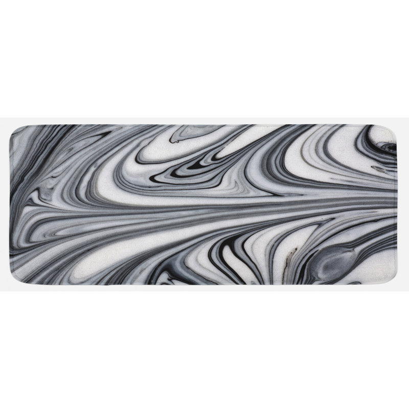 Tapis de cuisine abstrait