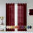 Sirmans Semi Sheer Curtain Pair-1162438482