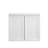 White Buffet Sideboard Storage Cabinet with Double Doors & Adjustable Shelves, Coffee Bar Cabinet for Kitchen, Entryway