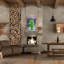 Art mural en métal Winston Porter «Purple Hearts» par Lovitude-1429829441