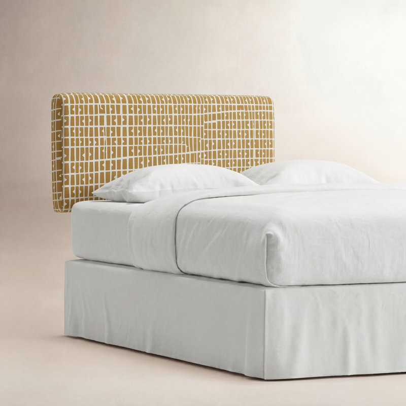Marquise Upholstered Headboard, King, Sintra Taupe