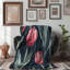 Artistic Tulip Designs - Couverture sherpa de qualité supérieure 1 pièce-101008267