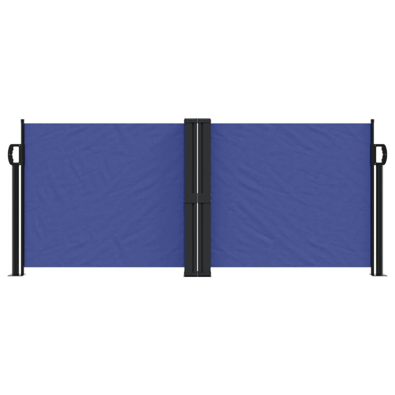 Dakota Fields Retractable Side Awning, 100cm H x 600cm W, Blue