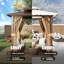 Pavillon de jardin en aluminium-110997366