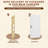 Solid Manufactured Wood  Panel White Primed Sliding Barn Door with Installation Hardware Kit(No Assembly Required)-91268022