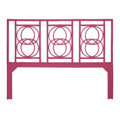 Emilia Wicker Open-Frame Headboard