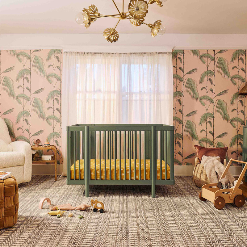Pogo 8-in-1 Convertible Crib, Honey