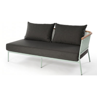 Causeuse 2 places avec coussin