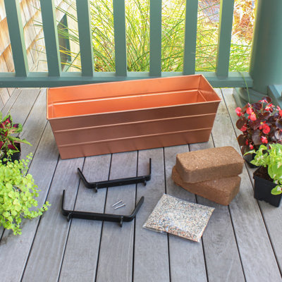 Metal Railing Planter