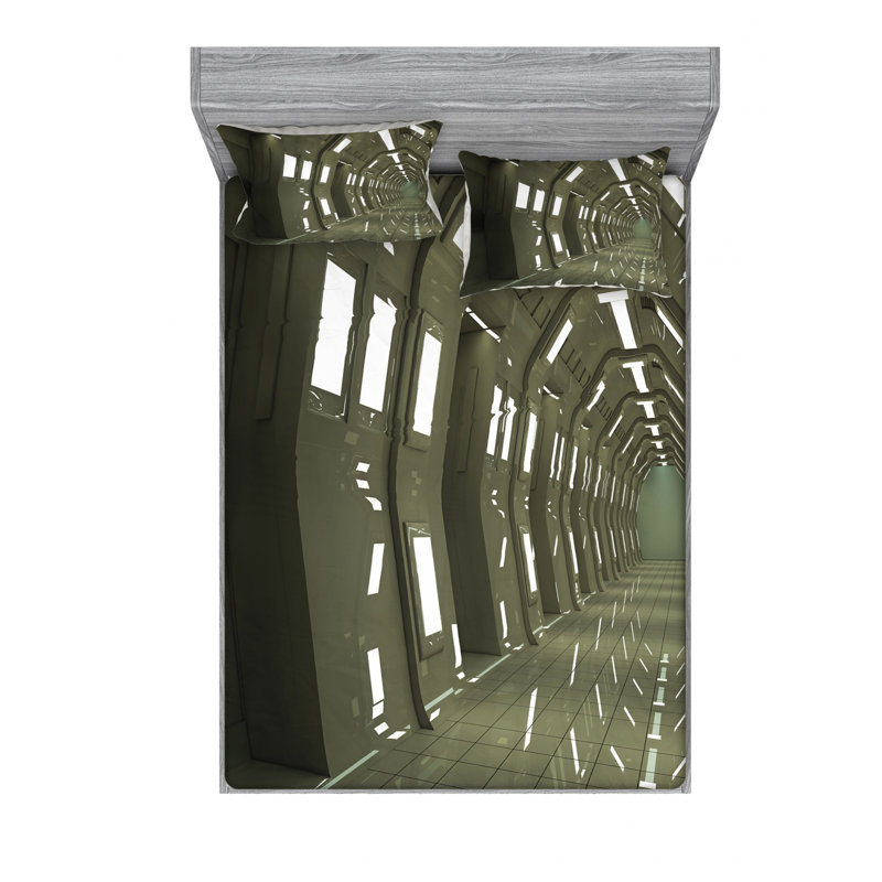 Ensemble de draps Space House, Taie d'oreiller taille double