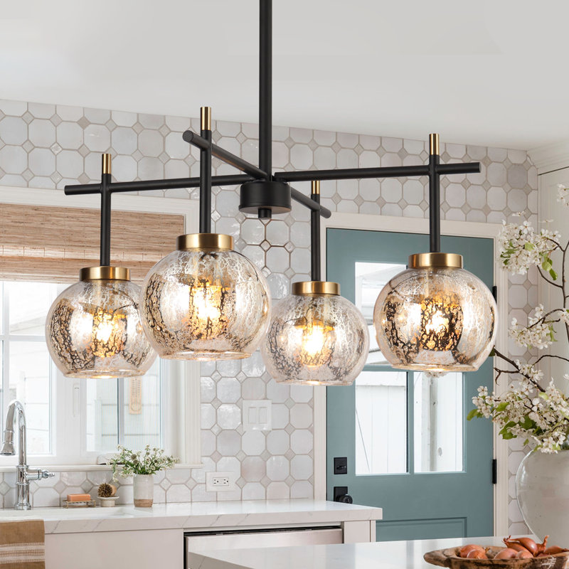 Jasrah 4 - Light Dimmable Chandelier