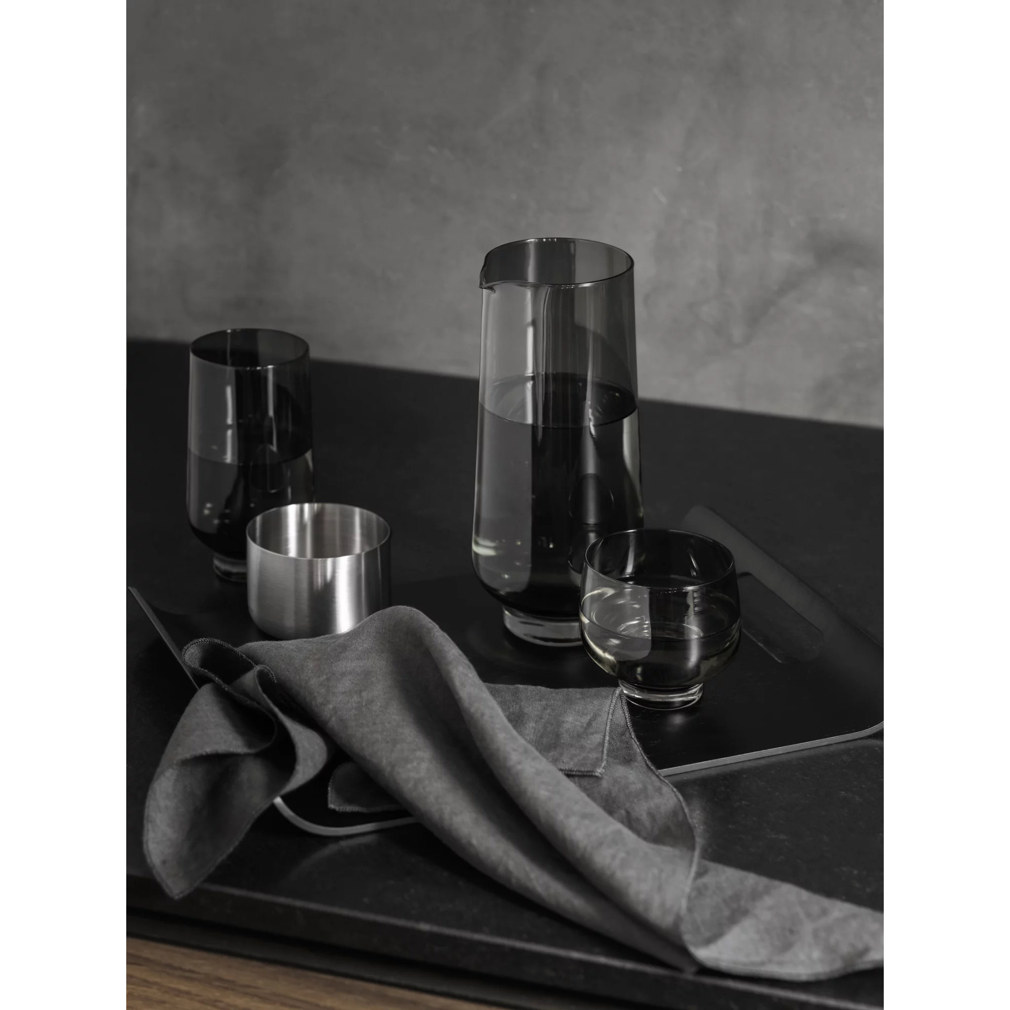 FLOW 14 oz. Drinking Glass, Smoke