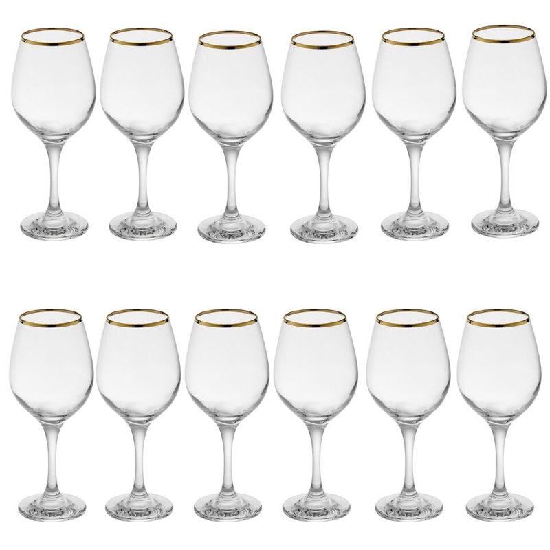 Ahlem Drinking Glass Set, 365ml