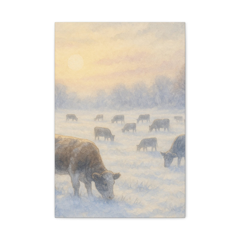 Aaroon Single Picture Frame Print on Canvas, 60.96 cm H x 40.64 cm W