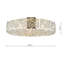 Annerike Crystal Flush Mount