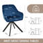 51cm H Upholstered Arm Dining Chair-865234084-850639128