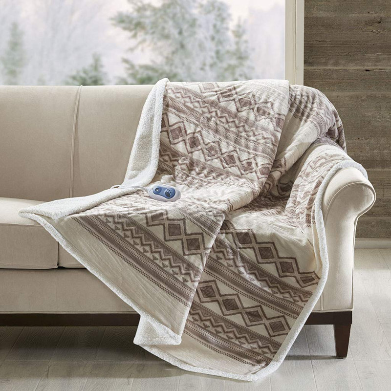 Burlington Berber Blanket, Beige