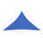 vidaXL Sunshade Sail Canopy Sun Shelter Outdoor Patio Garden HDPE Triangular