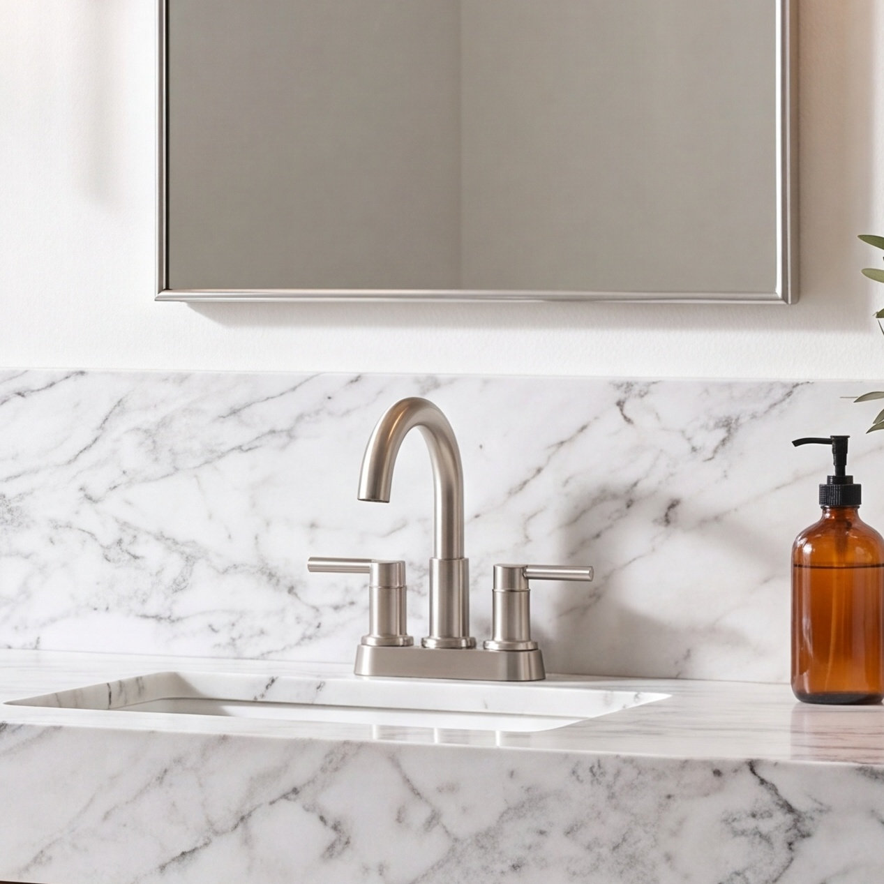 Nicoli Centerset Faucet with Drain