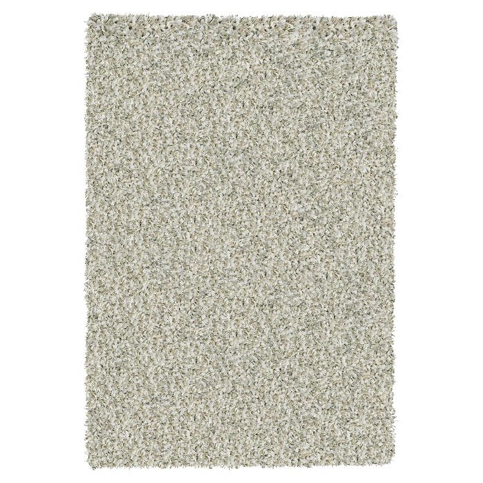 Square Markey Solid Colour Shag Area Rug