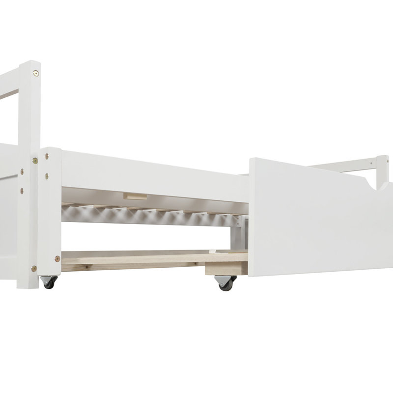 Lit de jour simple extensible avec couchette sans sommier