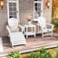 Chaise Adirondack - Chaises Adirondack traditionnelles Chaises d'extérieur haute résistance aux intempéries