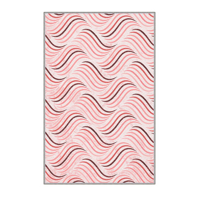 Premium Hall Carpet, 100% Polyester, 39.4 x 59.1 inches | 8 mm Pile Height, 650 g/m² | Antibacterial, Non-Slip PVC Felt Dot Underside, Machine Washable | 3D Digital Print, Durable & Stylish for Home Decor
