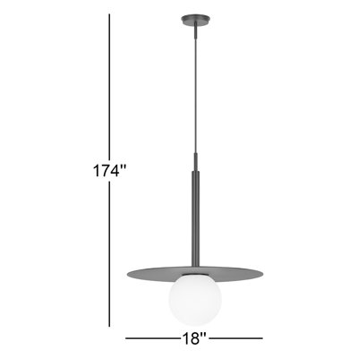 Dimmable Globe Single Light Pendant