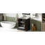 Ensemble de meuble-lavabo 24 po avec lavabo en céramique, armoire de rangement autoportante moderne avec poignées argentées, portes à fermeture douce-449829344