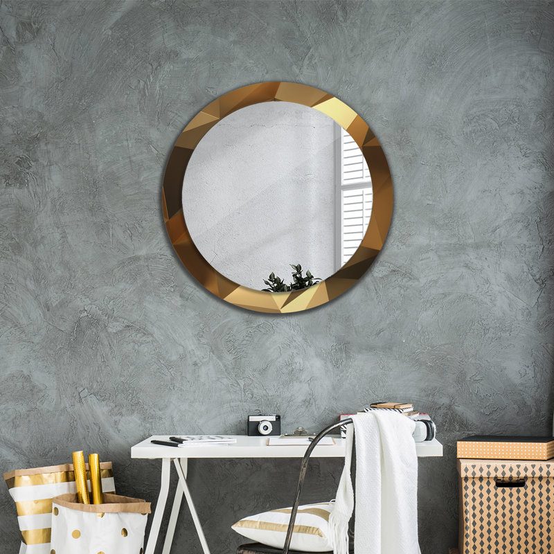 Huldar Glass Flat Wall Mirror