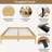 Bamboo Platform Bed Frame - Noise-Free with Underbed Storage-1234836837-1234836762