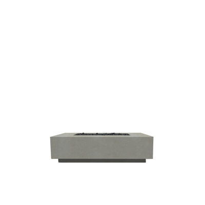 Vanleer Rectangle Concrete Smokeless Fire Pit