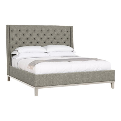 Michael Weiss Upholstered Wingback Bed