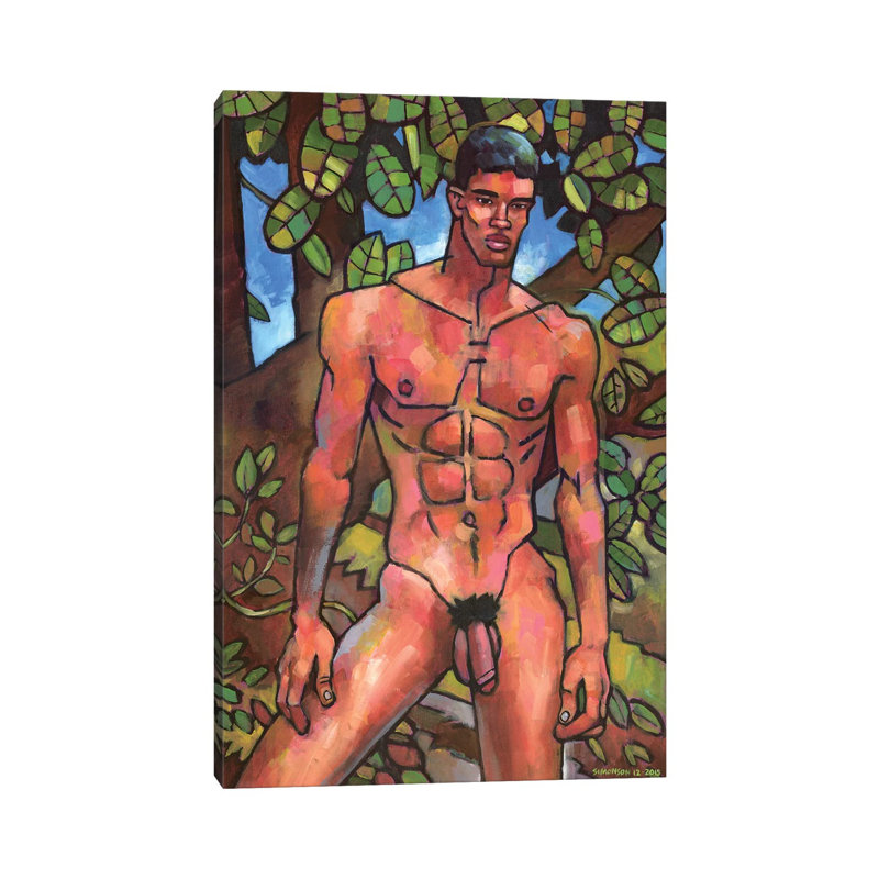 His Secret Spot by Douglas Simonson - Wrapped Canvas Painting, 101.6 cm H x 66.04 cm W x 1.91 cm D