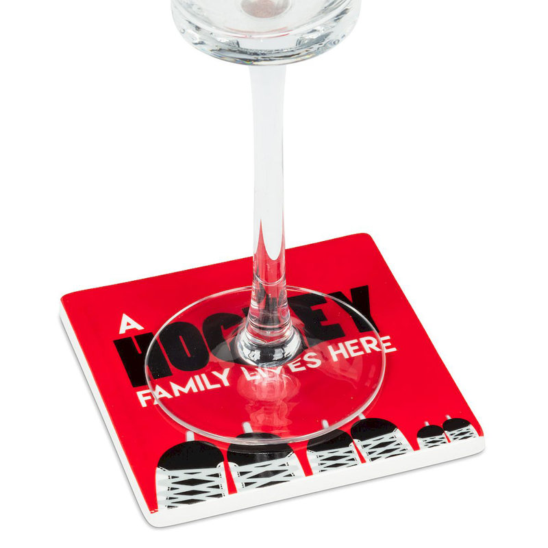 Sous-verre Hockey Family
