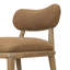 Juna Upholstered Stool with Solid Wood Frame