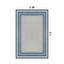 Tapis intérieur / extérieur ivoire / bleu marine Coastal Border-735987762-735987772