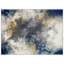 Tapis bleu abstrait Bellicent-350005582