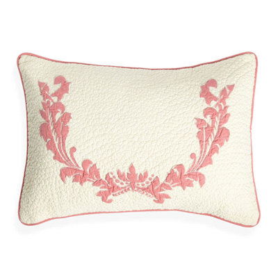 Damask Lumbar Pillow Cover & Insert
