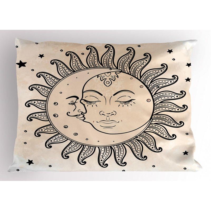 Sun Polyester Sham Set, Twin